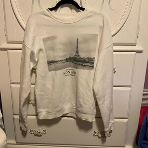 Parisian Works White Long Sleeve Tee